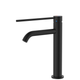 Fienza Kaya Care Medium Basin Mixer Matte Black Lf Sus304