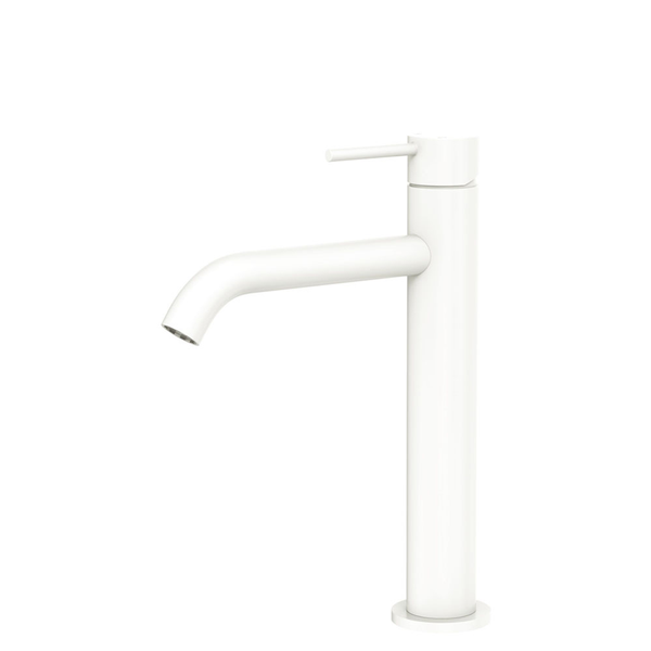 Fienza Kaya Medium Basin Mixer Matte White