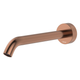 Fienza Kaya Brushed Copper Wall Basin/Bath 220Mm Outlet Round Plate Lf Sus304