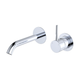Fienza Kaya Up Basin/Bath Mixer 160mm Outlet Set Chrome Round Chrome Plates