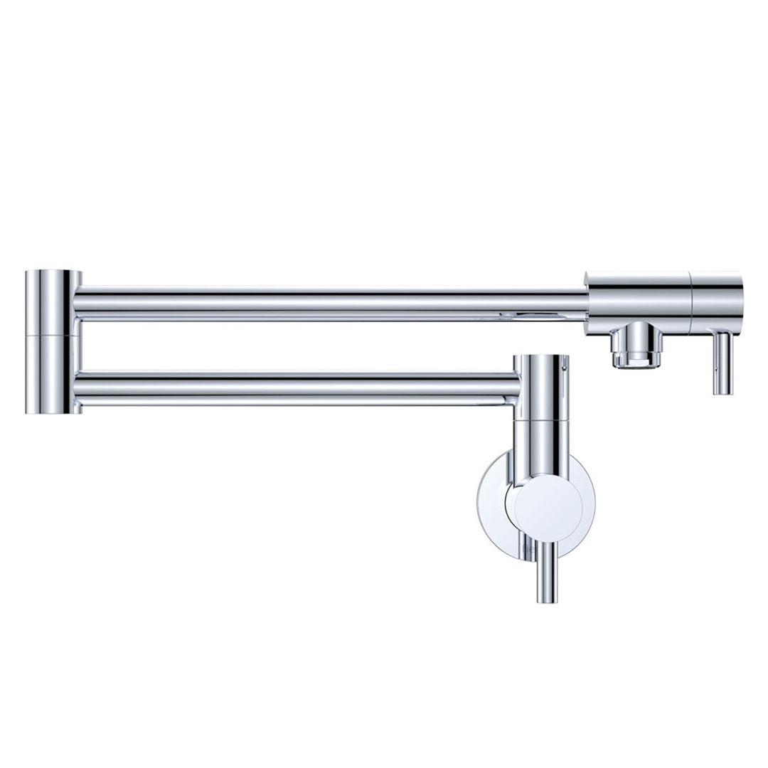 Fienza Kaya Pot Filler Wall Mixer Chrome Lf Sus304