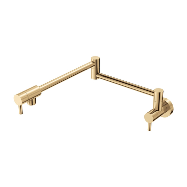 Fienza Kaya Pot Filler Wall Mixer Urban Brass Lf Sus304