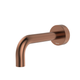 Fienza Kaya Brushed Copper Wall Basin/Bath 130Mm Outlet Round Plate Lf Sus304