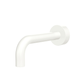 Fienza Kaya Matte White Wall Basin/Bath 130Mm Outlet Round Plate Lf Sus304