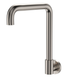 Fienza Kaya Brushed Nickel Squareline Wall Swivel Outlet Sus304 & Lf Brass Lf