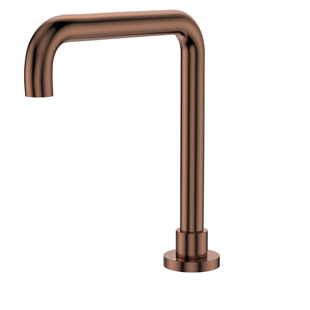 Fienza Kaya Brushed Copper Squareline Hob Outlet Sus304 & Lf Brass Lf