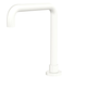 Fienza Kaya Matte White Squareline Hob Outlet Sus304 & Lf Brass Lf