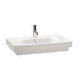 Gala Flex Centred Wash Basin 1 Tap Hole White   26030