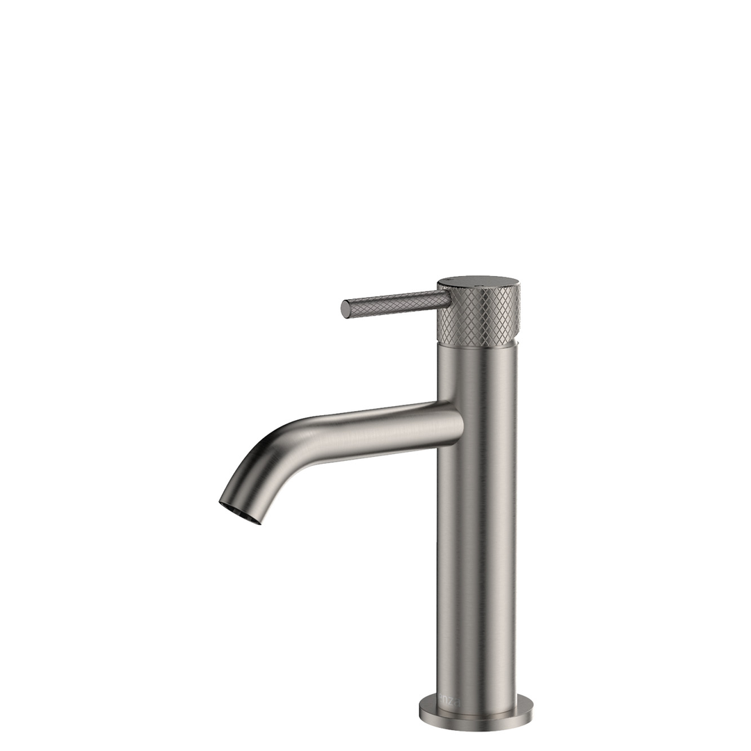 FIENZA AXLE BASIN MIXER BRUSHED NICKEL