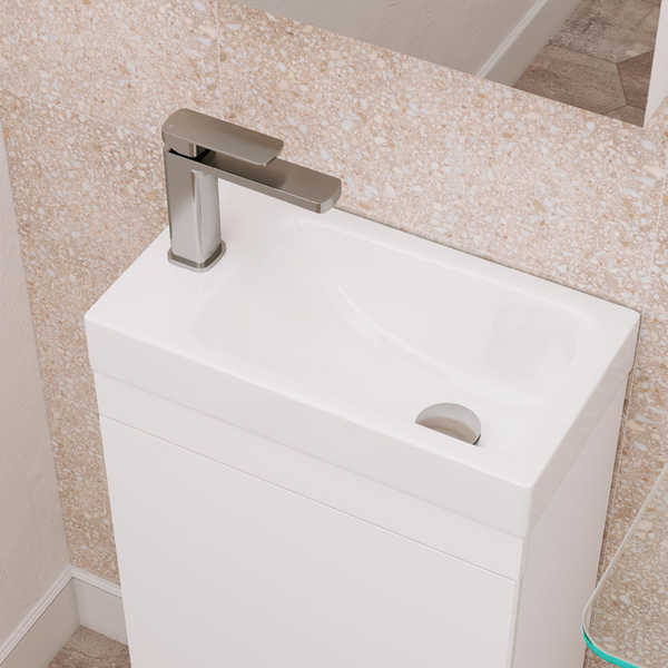 Fienza Tono Basin Mixer Brushed Nickel