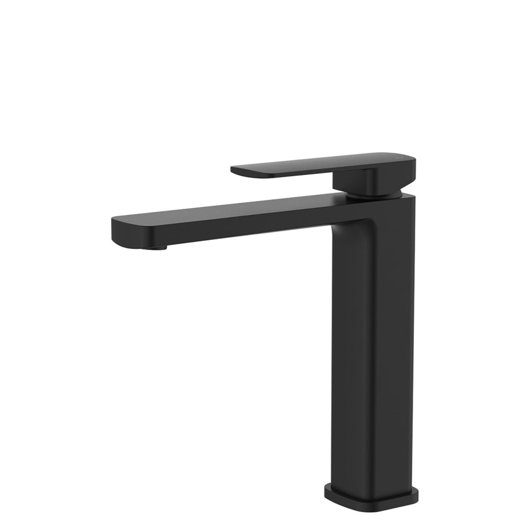 FIENZA TONO MEDIUM BASIN MIXER MATTE BLACK