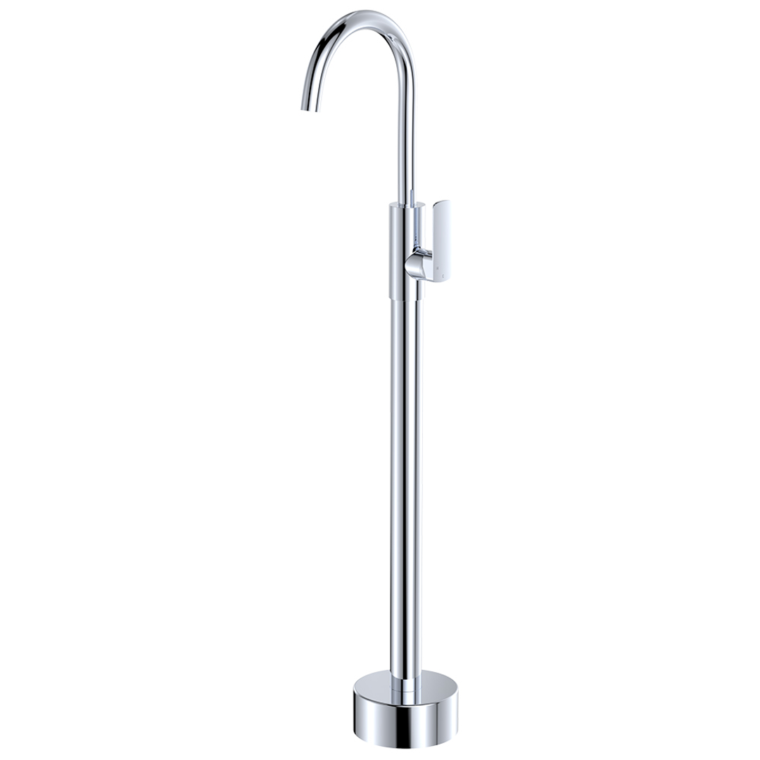 Fienza Tono Floor Mounted Basin/Bath Mixer Chrome Lf