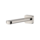 FIENZA TONO WALL BASIN/BATH 180MM OUTLET BRUSHED NICKEL