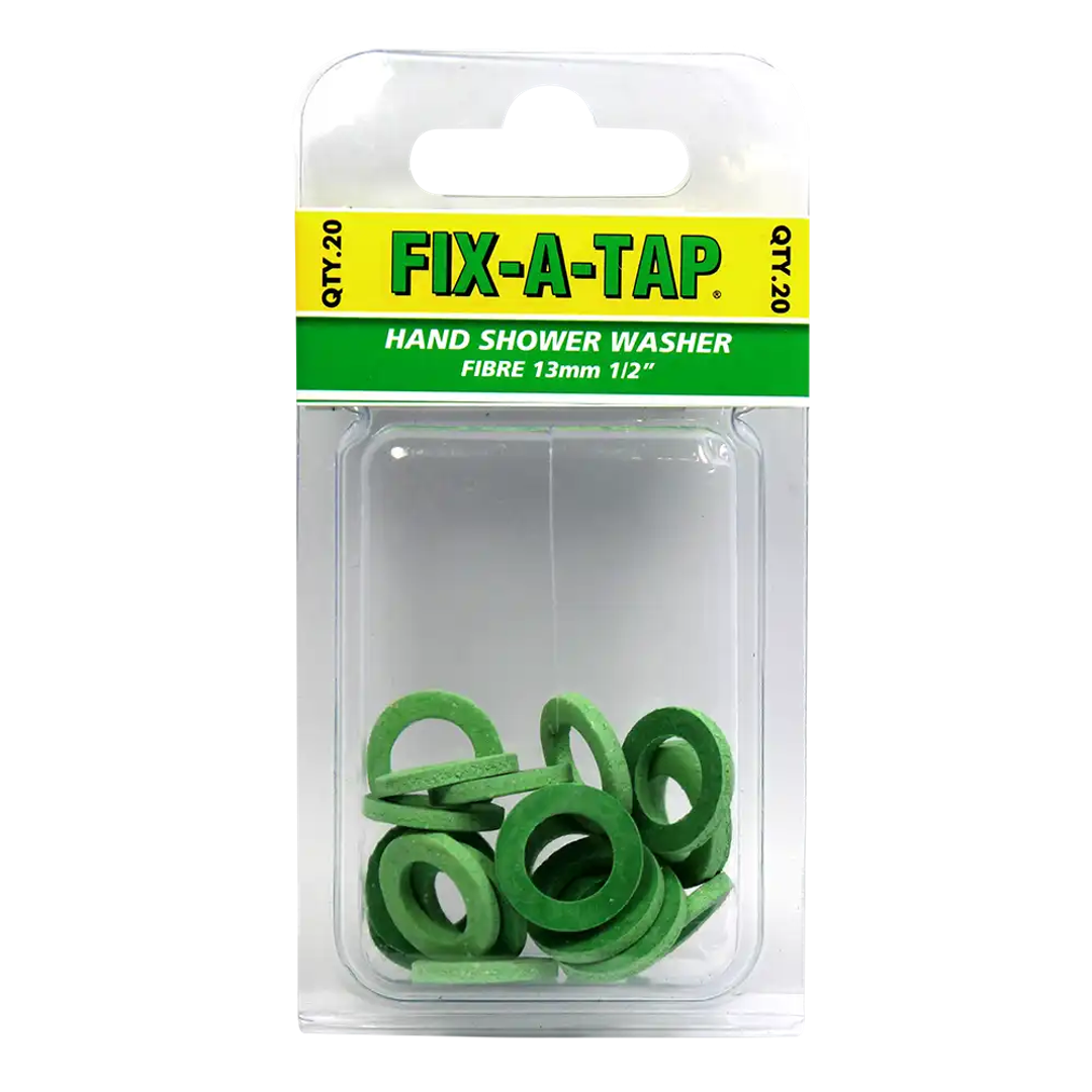 FIX-A-TAP Card Flexi Arm Handshower Washer Blister Pack Of 20 (233233)