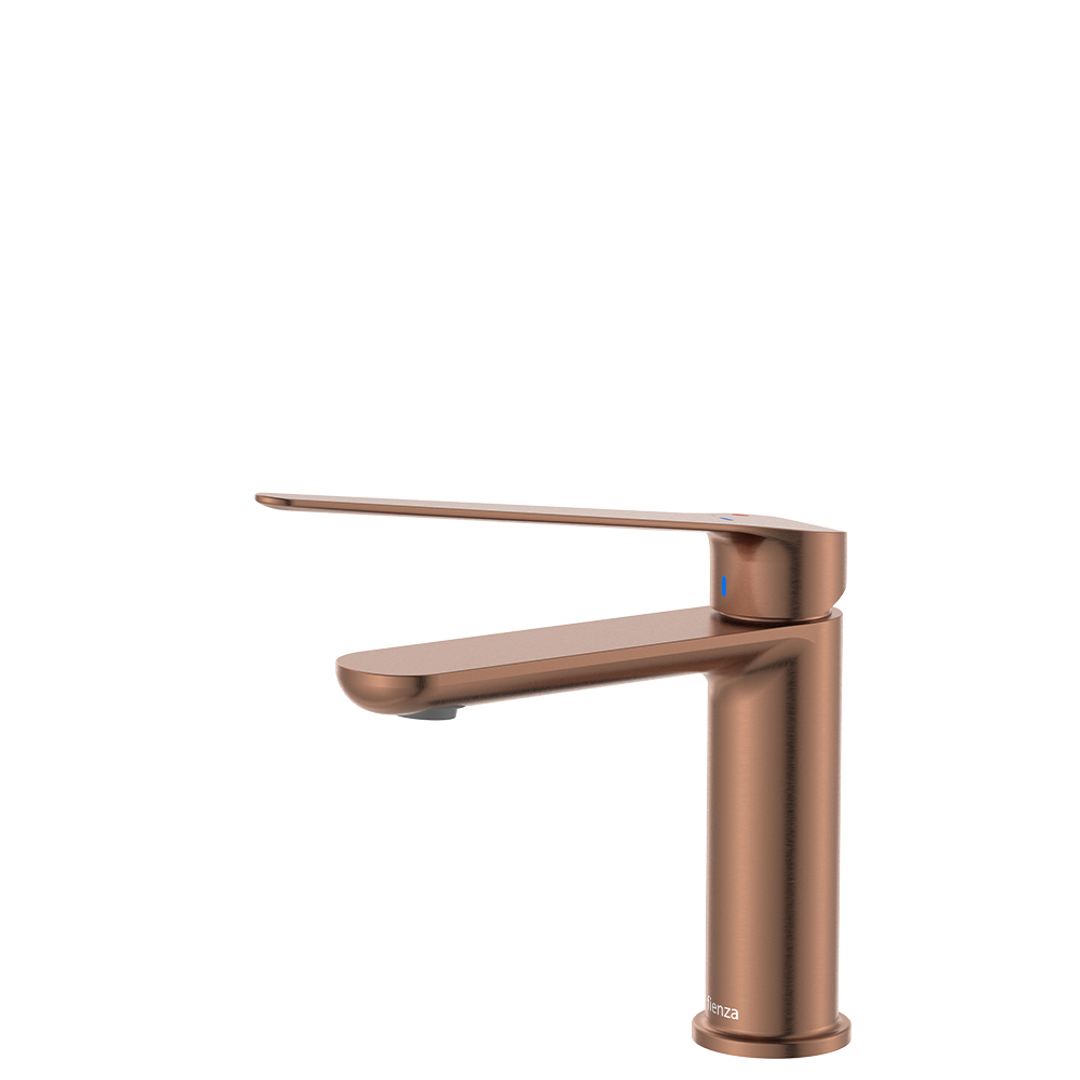 Fienza Empire Care Basin Mixer Cold Start Brushed Copper Lf