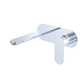 Fienza Empire Slim Basin/Bath Wall Mixer Set Oval Plate 160mm Chrome Lf