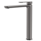 Fienza Empire Slim Tall Basin Mixer Cold Start Gun Metal Lf
