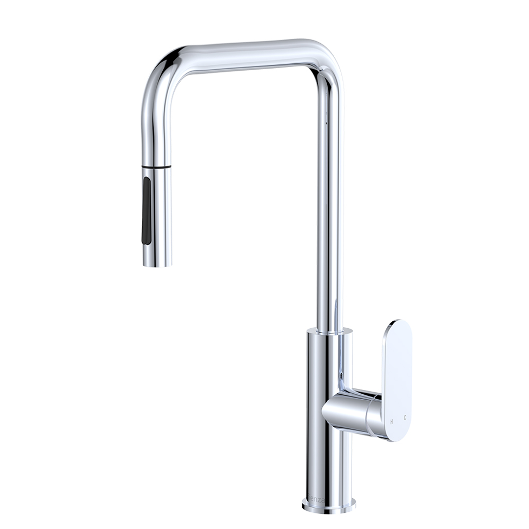 Fienza Empire Slim Pull Out Sink Mixer Chrome Lf