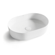 Otti Oval Basin 500X340 Matte White