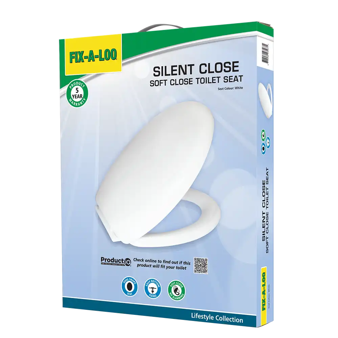 Fix-A-Loo Silent Close Soft Close Toilet Seat (235671)
