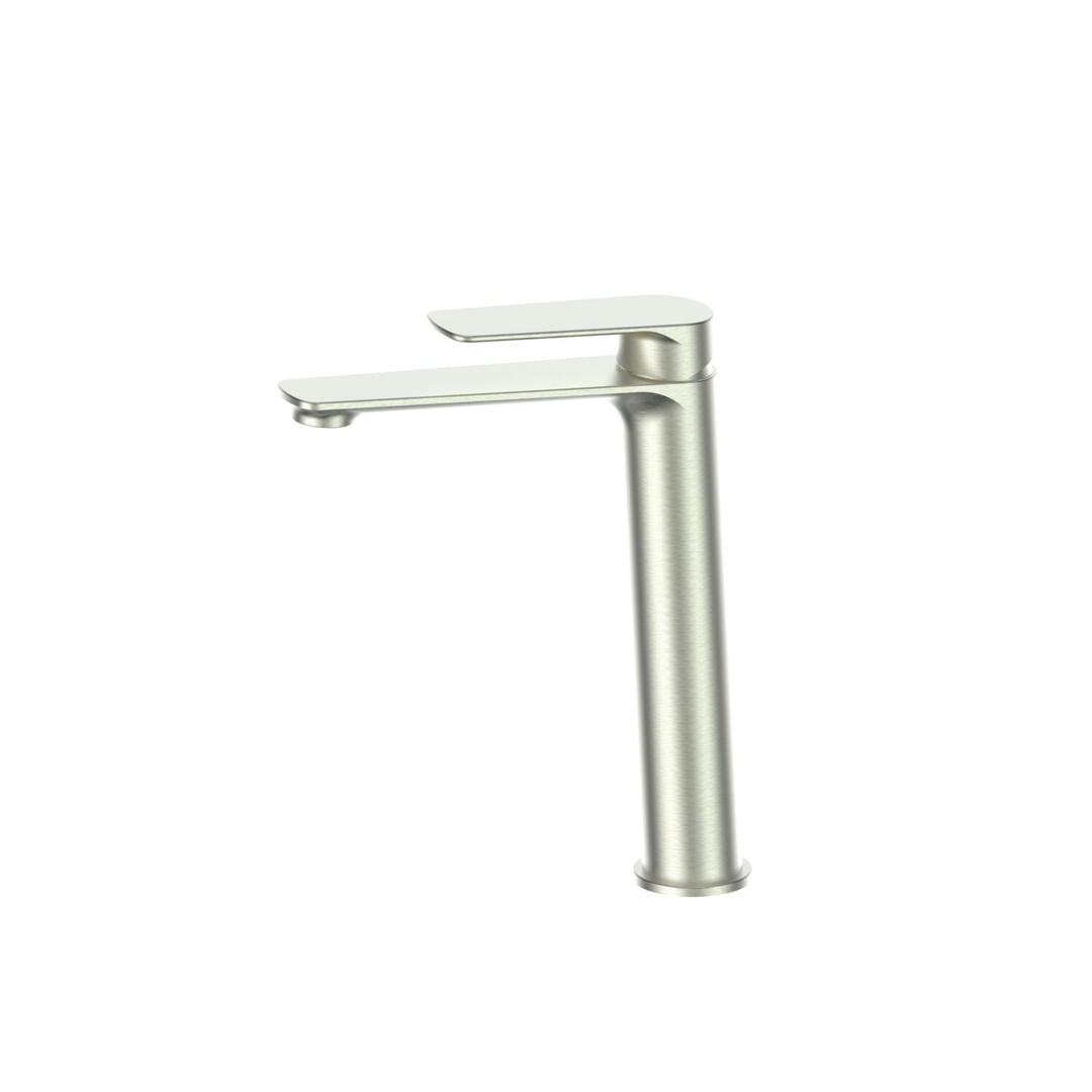 Greens Novi Basin Mixer Tall Brushed Nickel