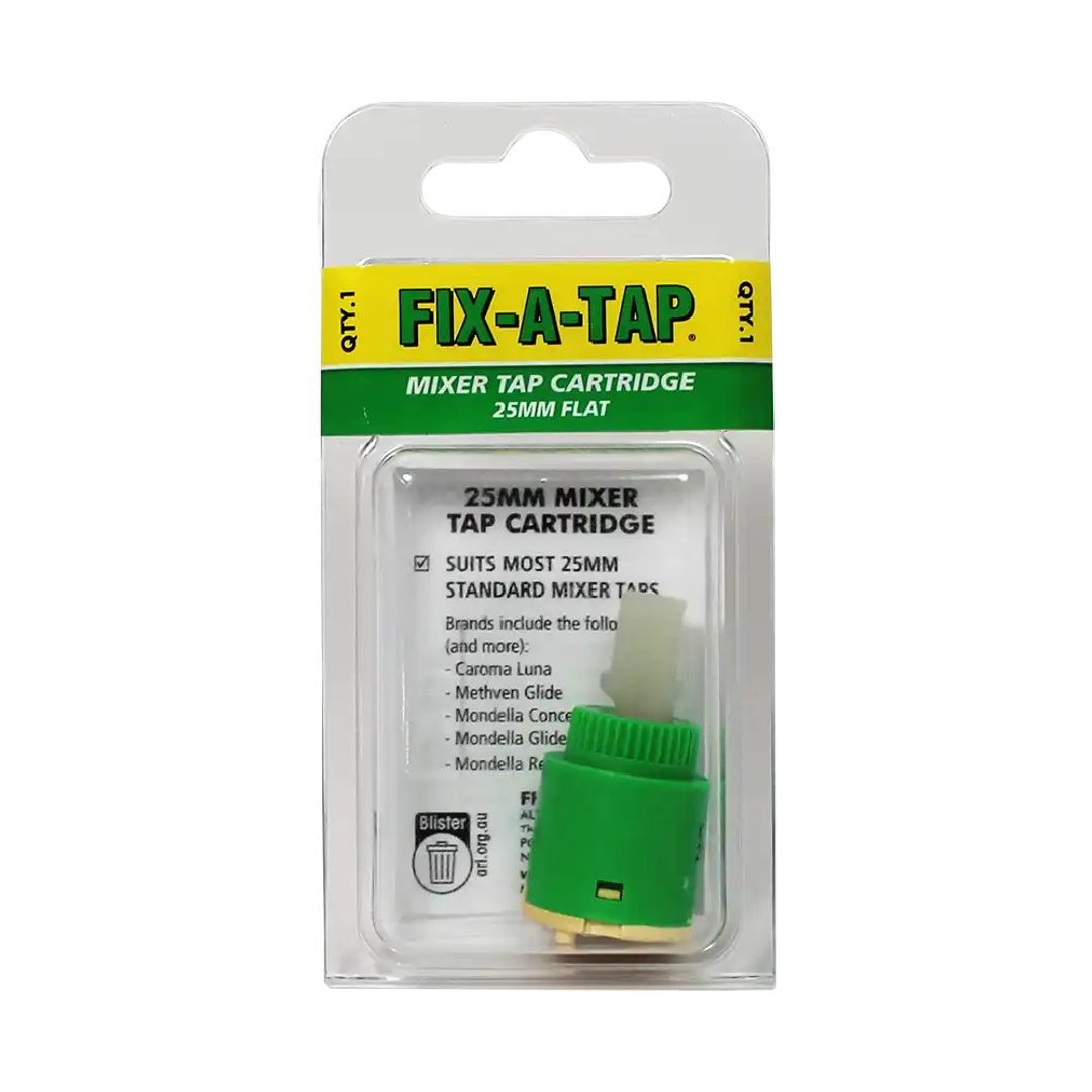 FIX-A-TAP Card 25Mm Universal Flat Cartridge 240033