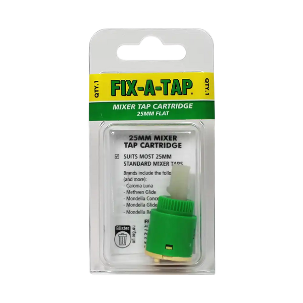 FIX-A-TAP Card 25Mm Universal Flat Cartridge 240033