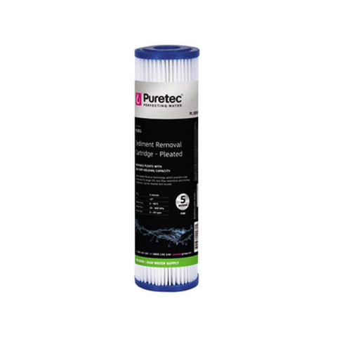 Puretec Pleated Sediment Standard Cartridge 10' 5Um Pl051