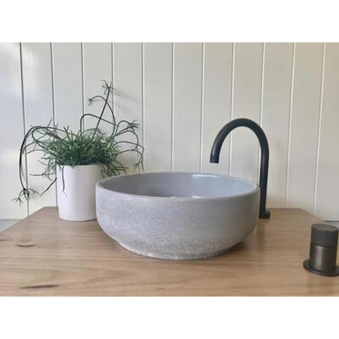 Dlh Design Vessel Basin Lauren Round 390 X 140 Xx Standard Colour