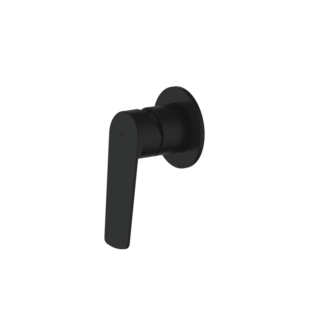 Greens Novi Shower Mixer Trim Set Pvd Matte Black