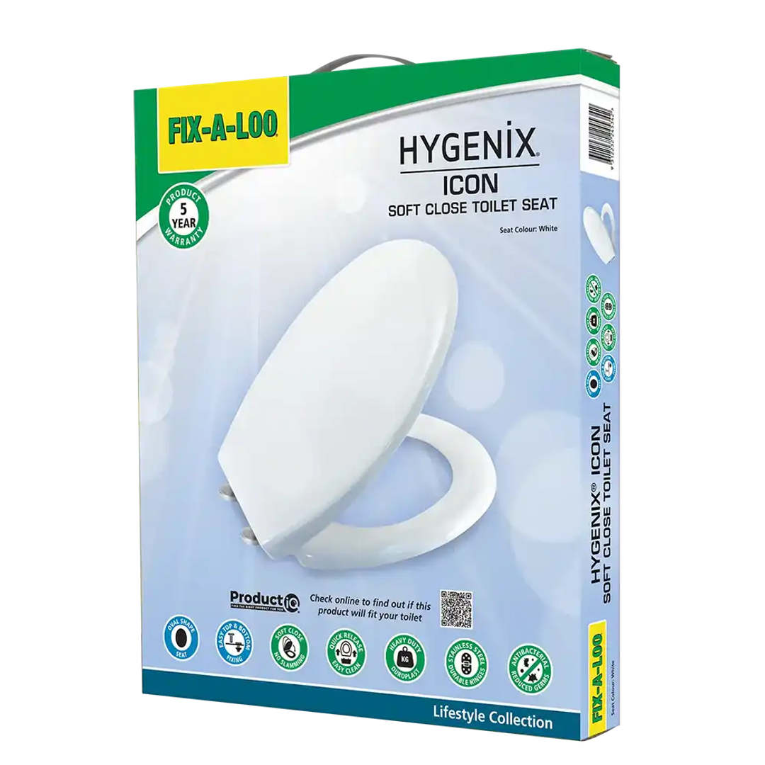 Fix-A-Loo Hygenix Icon Soft Close Toilet Seat (245342)
