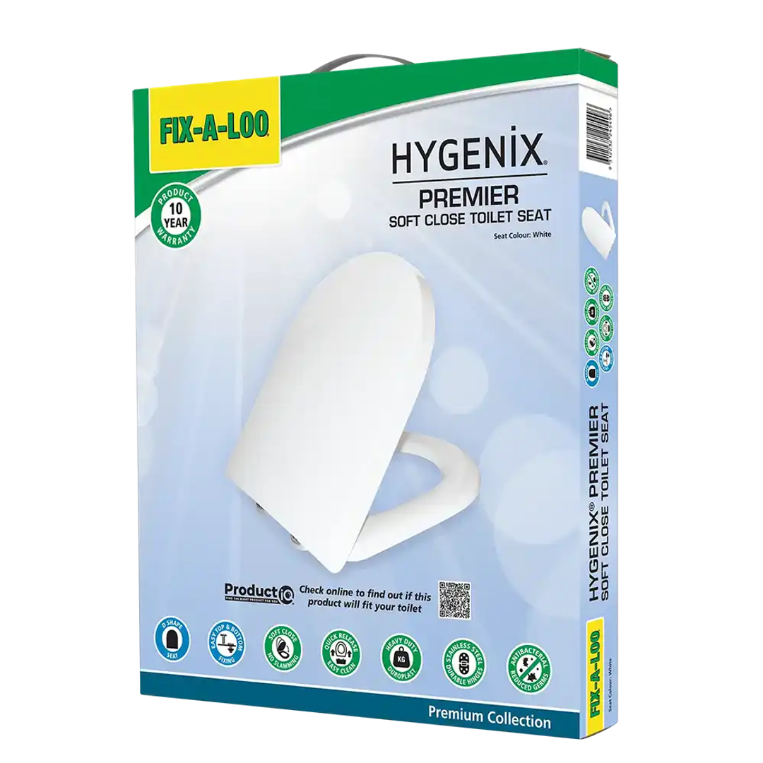 Fix-A-Loo Hygenix Premier Soft Close Toilet Seat (245496)