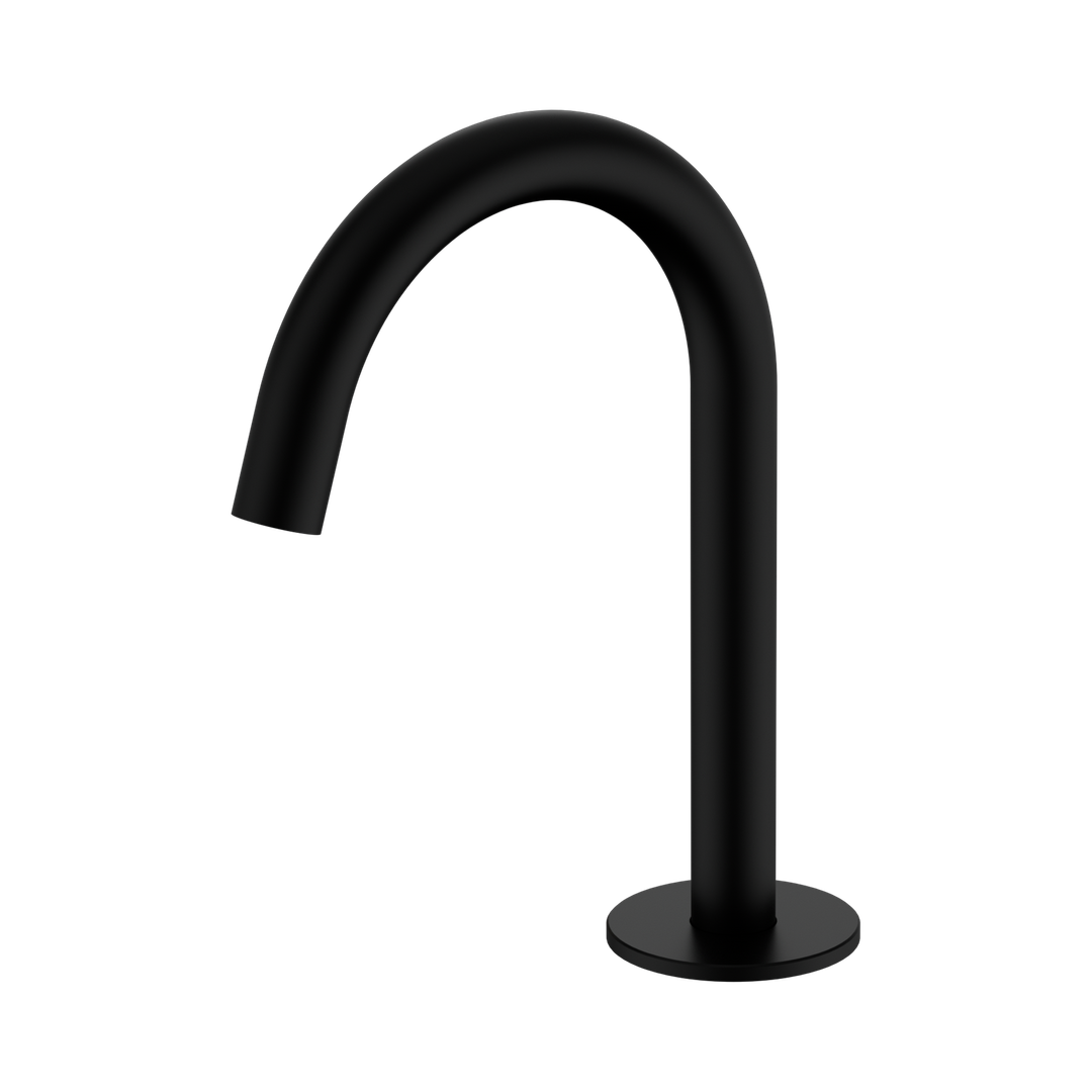 Nero Serenity Basin Arc Spout Matte Black