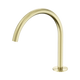 Nero Serenity Bath/Kitchen Arc Spout Brushed Gold
