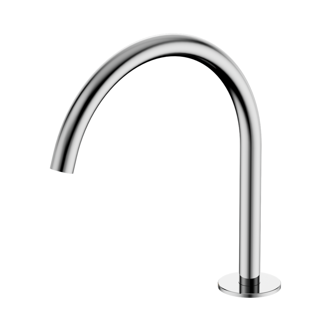 Nero Serenity Bath/Kitchen Arc Spout Chrome