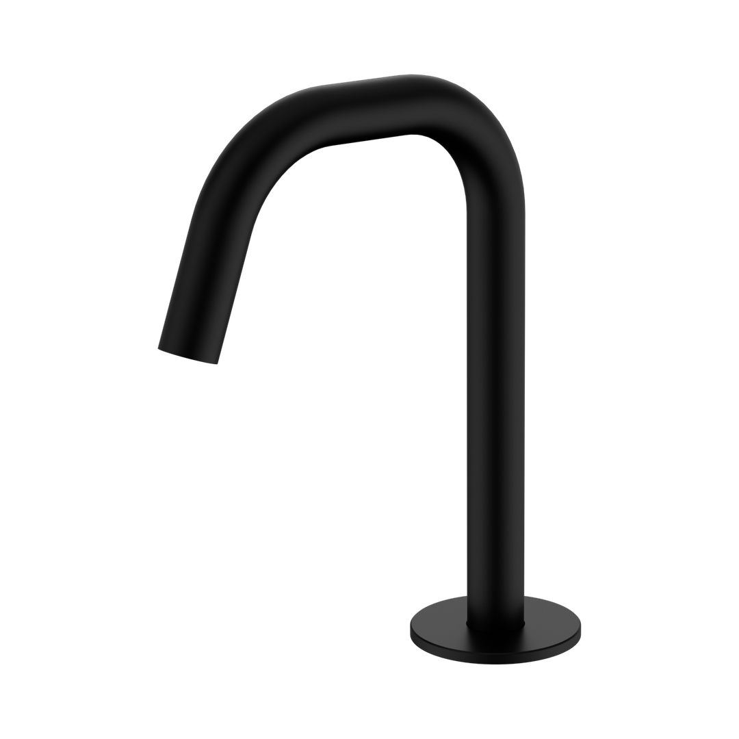 Nero Serenity Basin Edge Spout Matte Black