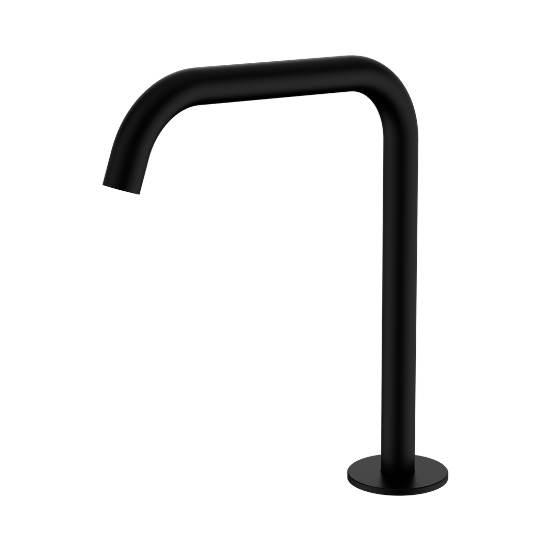 Nero Serenity Bath/Kitchen Edge Spout Matte Black