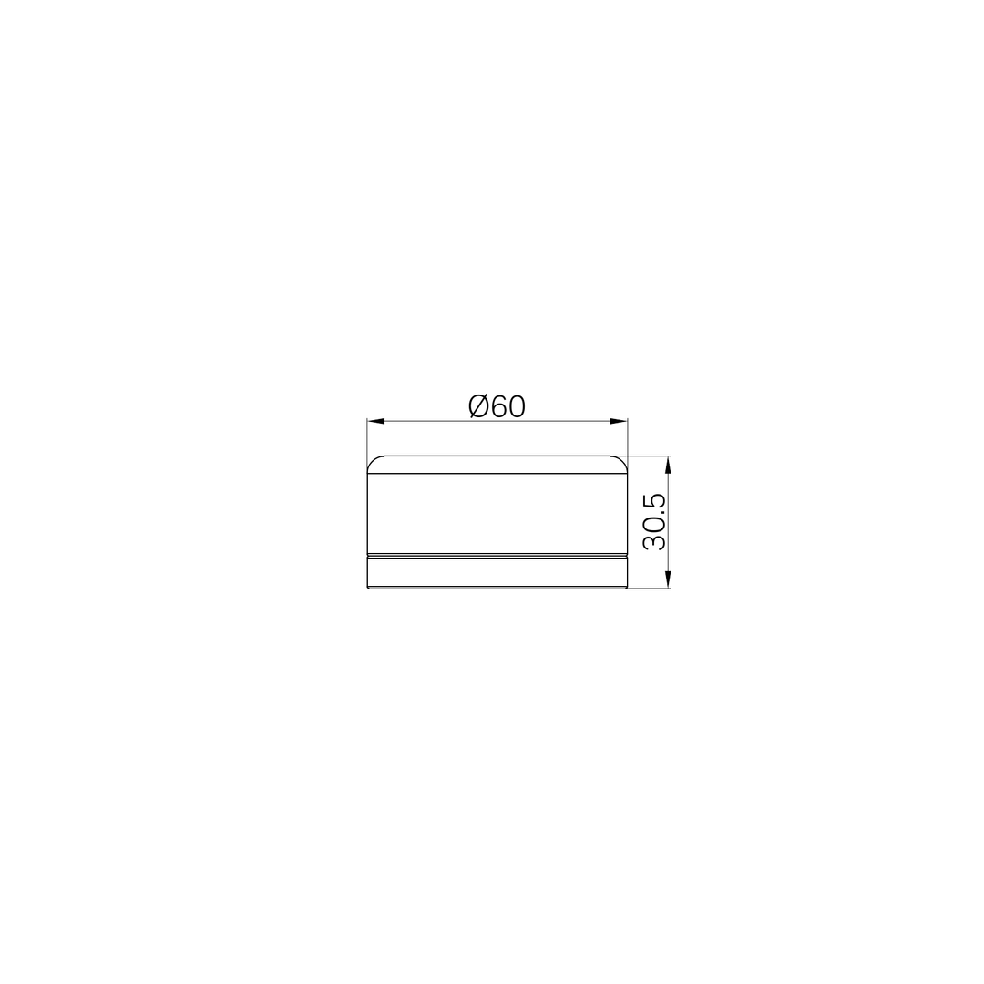 Nero Serenity Carrara Handle Chrome