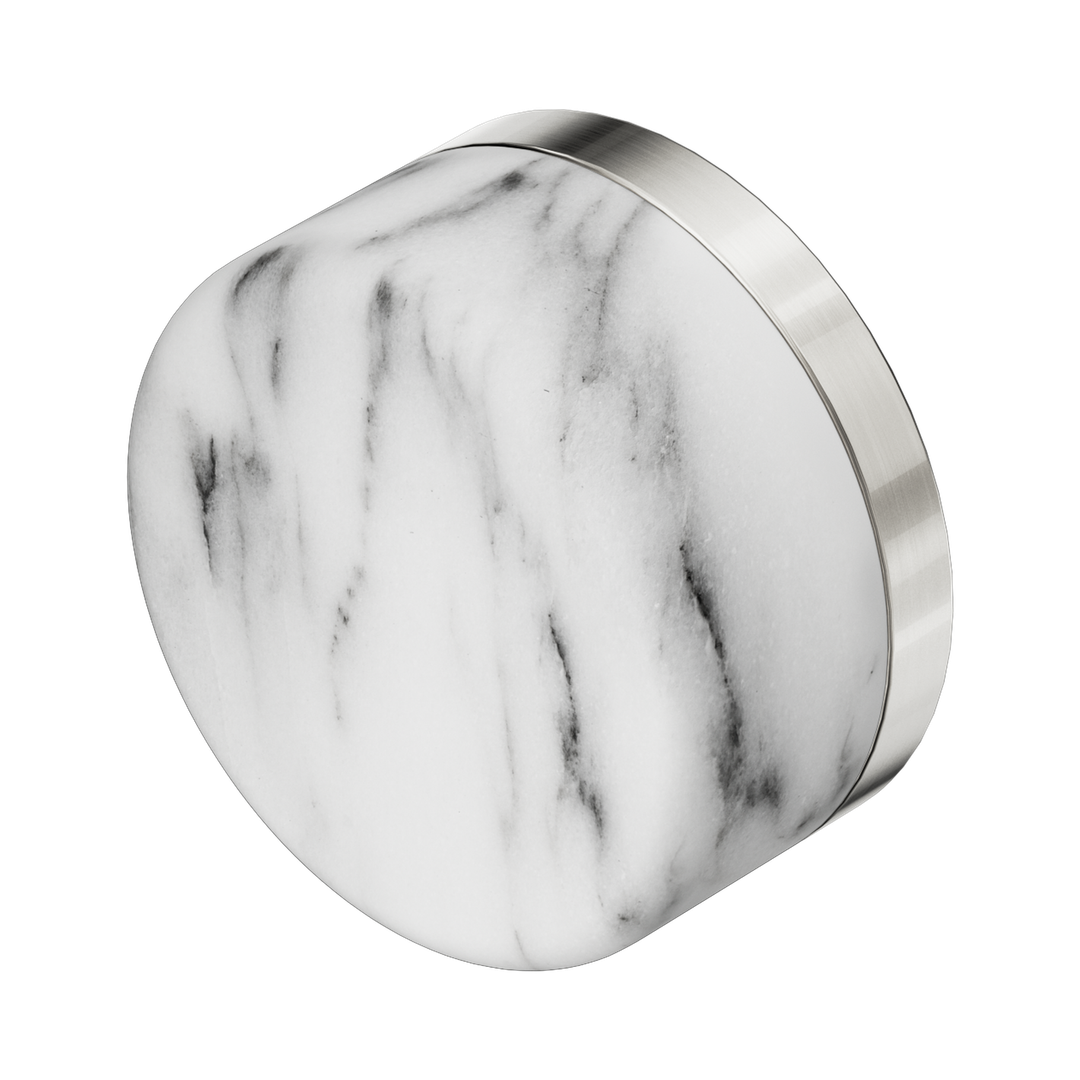 Nero Serenity Arabescato Corchia Handle Brushed Nickel