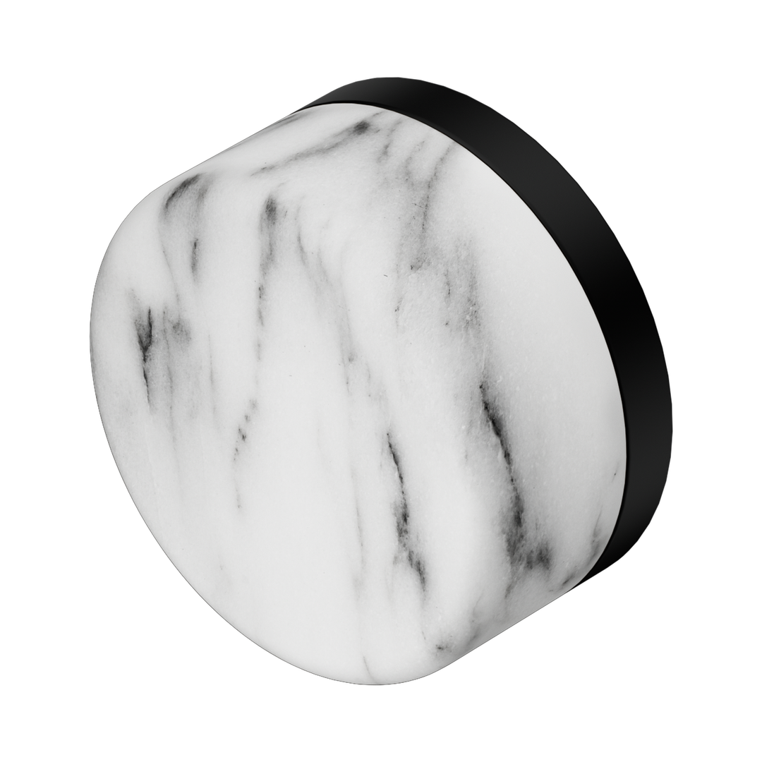 Nero Serenity Arabescato Corchia Handle Matte Black
