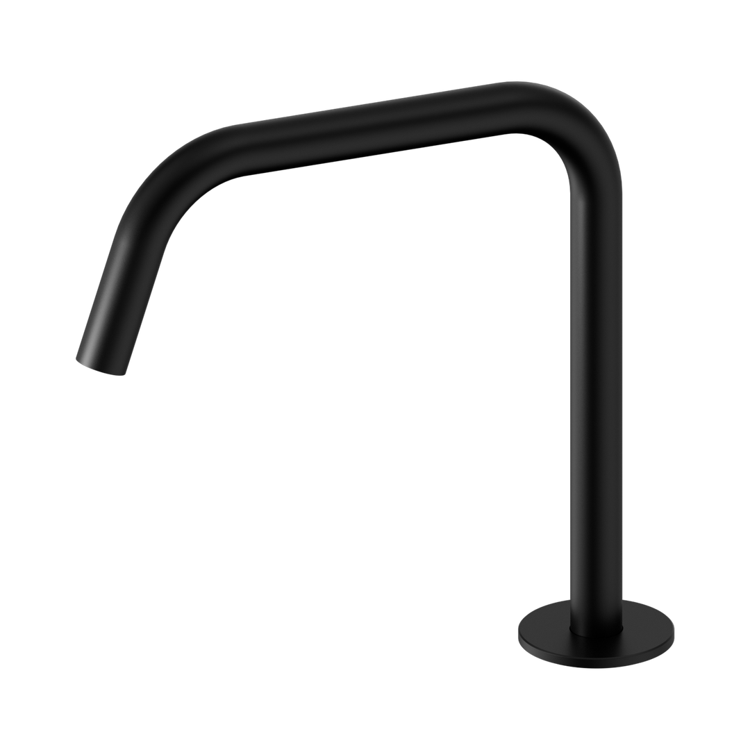 Nero Serenity Bath/Kitchen Edge Spout Ii Matte Black