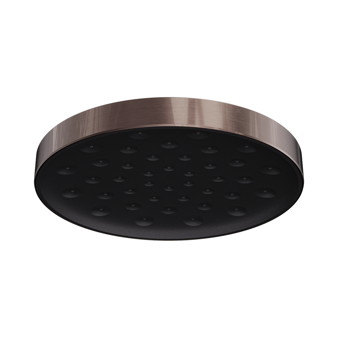 Nero Serenity Wall Shower Head Brushed Bronze