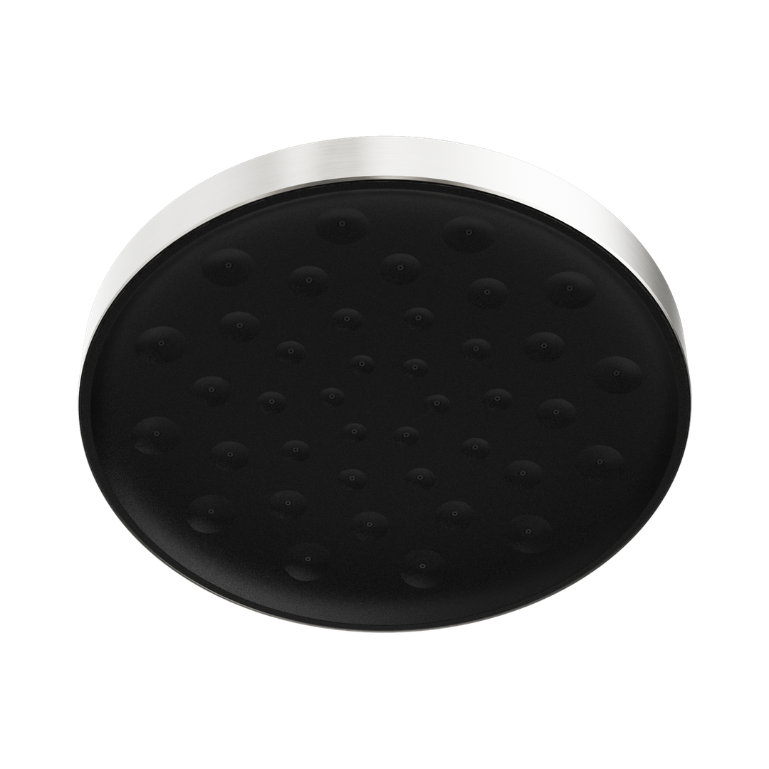 Nero Serenity Shower Head Brushed Nickel