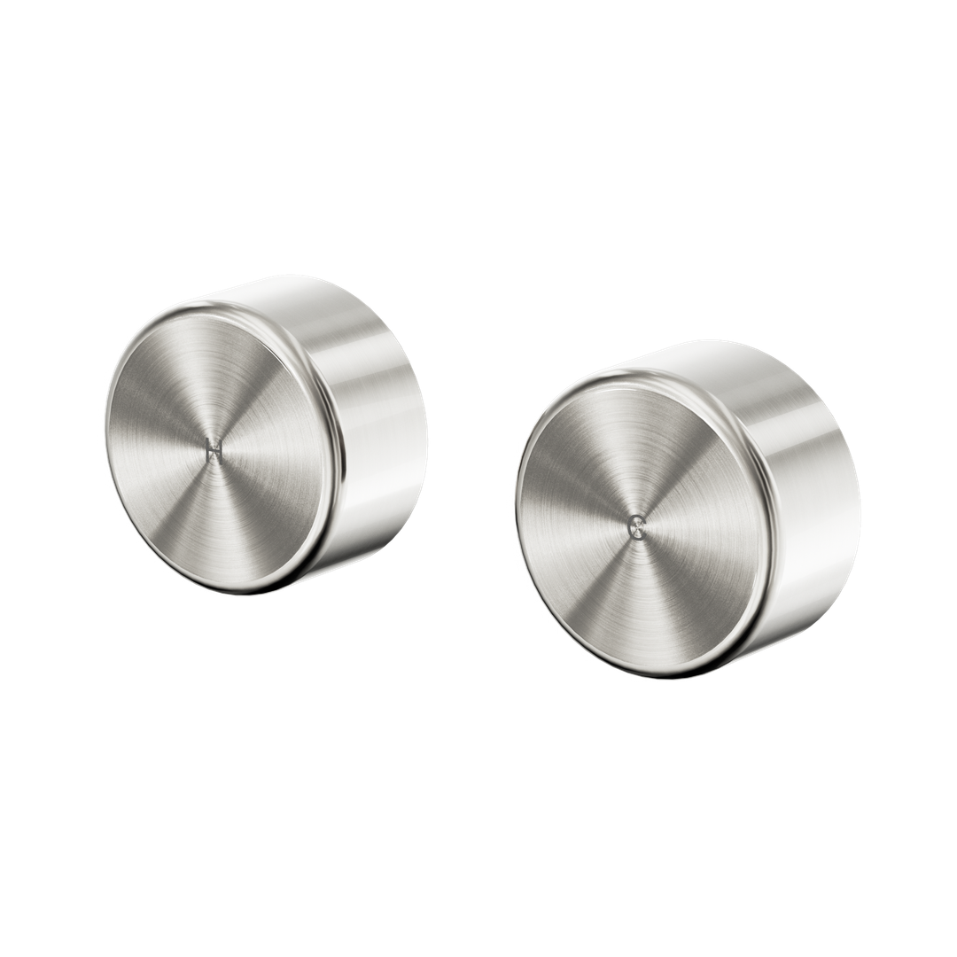 Nero Serenity Wall Top Assembly With Metal Handle Brushed Nickel