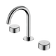 Nero Serenity Basin Set Arc Spout Chrome With Metal Handle