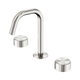 Nero Serenity Basin Set Edge Spout With Metal Handle Brushed Nickel