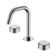 Nero Serenity Basin Set Edge Spout With Metal Handle Chrome