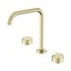 Nero Serenity Bath/Kitchen Set Edge Spout Brushed Gold With Metal Handle