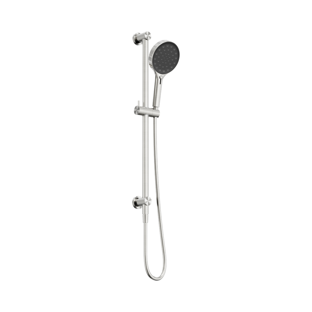 Nero Serenity Rail Shower Brushed Nickel