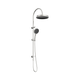 Nero Serenity Twin Shower Brushed Nickel